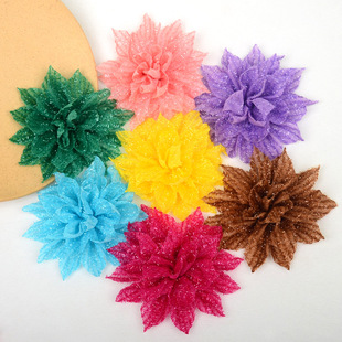 �ֹ�����12cm��Ƭ�W����ˇ�G��õ�廨�� diy�^�Ʒ�󻨶���b���