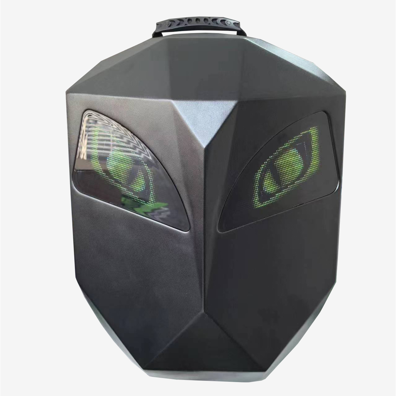 Bolsa de locomotora LED inteligente de 18 pulgadas Iron Man mochila de ciclismo bolsa de casco fresco material de nylon para PC