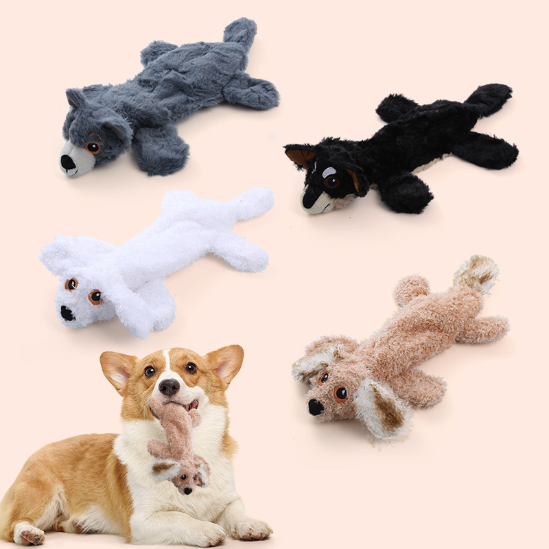 アマゾンの人気の犬のおもちゃ、ぬいぐるみの革の殻のおもちゃ、子犬の形、心地よい音、セルフプレジャーコンパニオンペットのおもちゃ|undefined