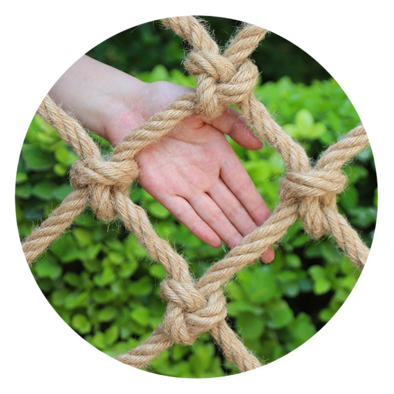 Декоративная сетка из джута для лазания по лестнице, защита для детей, ретро-дизайн, имитация лианы