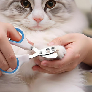 Pet Nail Scissors, Cat Nail Clippers, Round Hole Dog Nail Clippers, Nail Clippers, Novice Scissors, Pet Supplies, Universal for Cats and Dogs