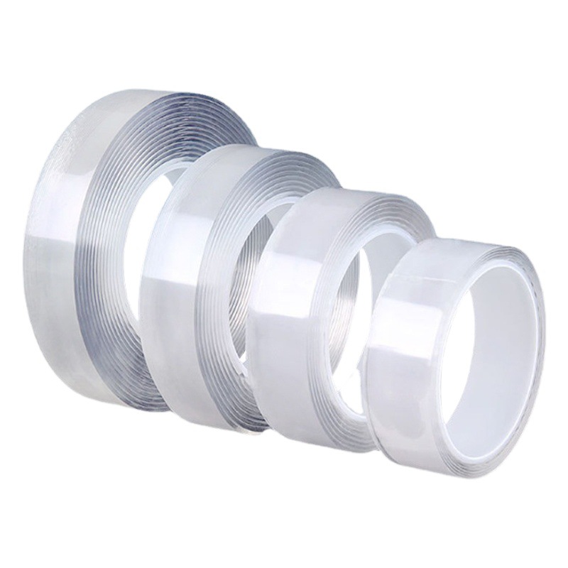 Adhesivo Nano de doble cara de la fábrica de Dongguan que no deja marcas Adhesivo nano mágico adhesivo de doble cara de acrílico transparente impermeable