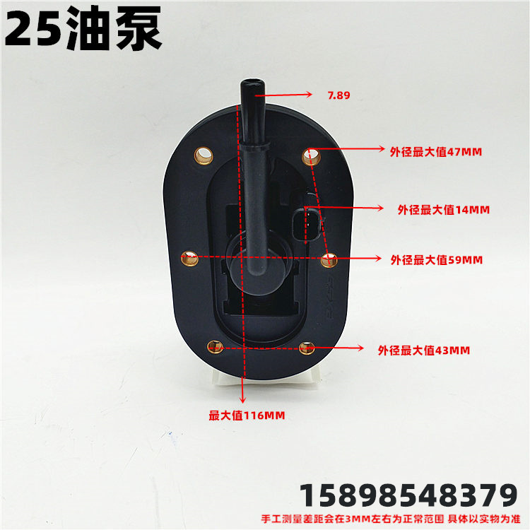 Suitable for Honda, Haojue, Suzuki, Yamaha, Lifan, Zongshen, Qianjiang electric-injection scooter gasoline pump fuel pump