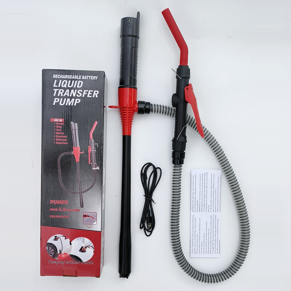 Lithium battery rechargeable oil pump, electric oil extractor, car fuel tank suction pipe, gasoline, diesel, urea, fish tank water changer