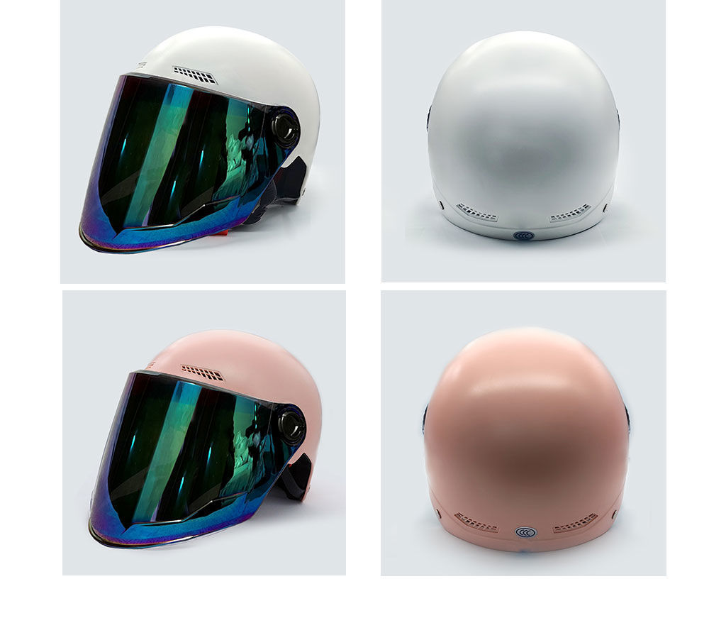 GB certification electric car helmet UV protection summer sun protection men's and women's motorcycle battery car four seasons half helmet