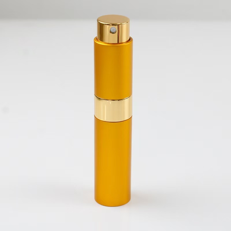 香水瓶8ml10ml回転式スプレーボトル電解アルミニウム伸縮式香水詰め替えボトル口腔スプレーボトル|undefined