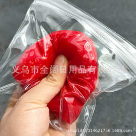 仿真草莓捏捏乐小红书上同款实心油光大草莓软烂泥感解压玩具批发