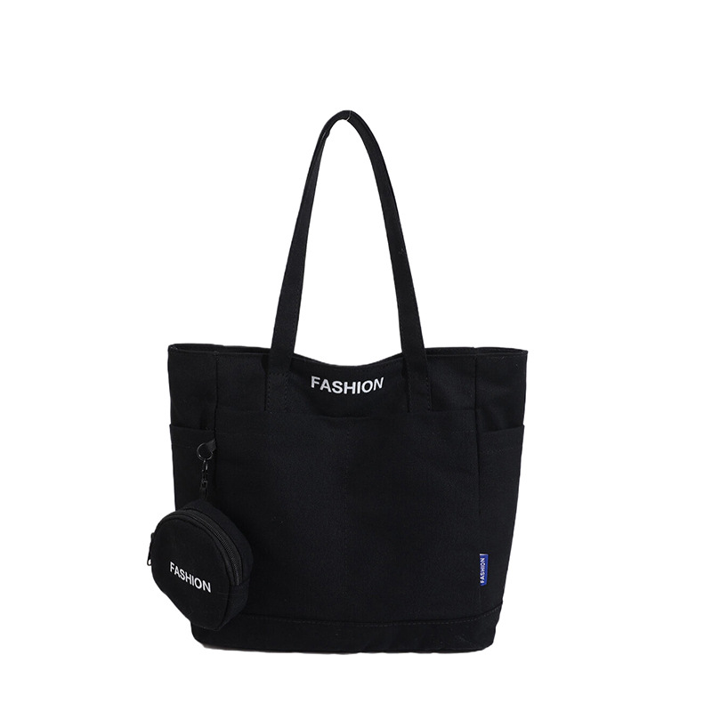 Bolsa de gran capacidad para mujeres 2026 nuevo estilo coreano in-modes simple bolso de clase bolso de hombro para estudiantes universitarios