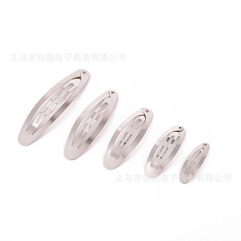 [Support mixed batch] children Oval BB clip hairpin DIY base bow jewelry accessories material