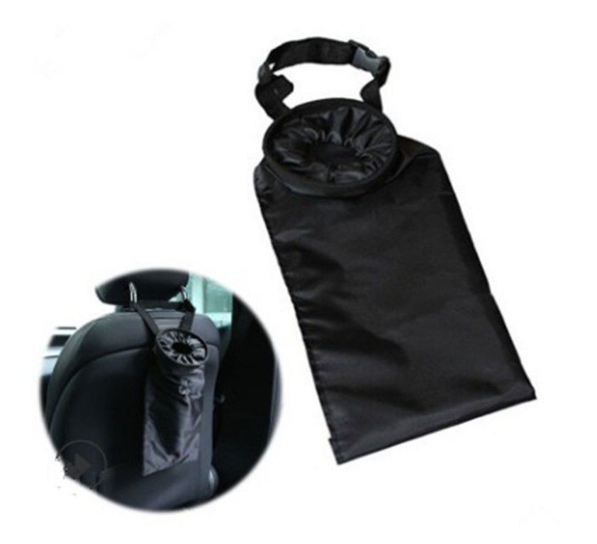 Bolsa de basura del coche silla trasera del coche basura puede silla del coche trasero colgando bolsa de almacenamiento multifuncional suministros para automóviles