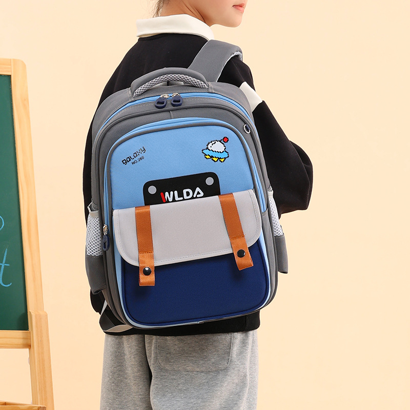 Nuevas mochilas escolares para niños y niñas, mochila de grados 1 - 3 de gran capacidad, mochila para niños.