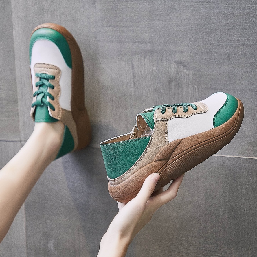 Ladies Casual Shoes Walking Shoes Work Shoes Sneakers Fabric Easy To Clean Breathable Versatile Footgear Footwear_voghion.com