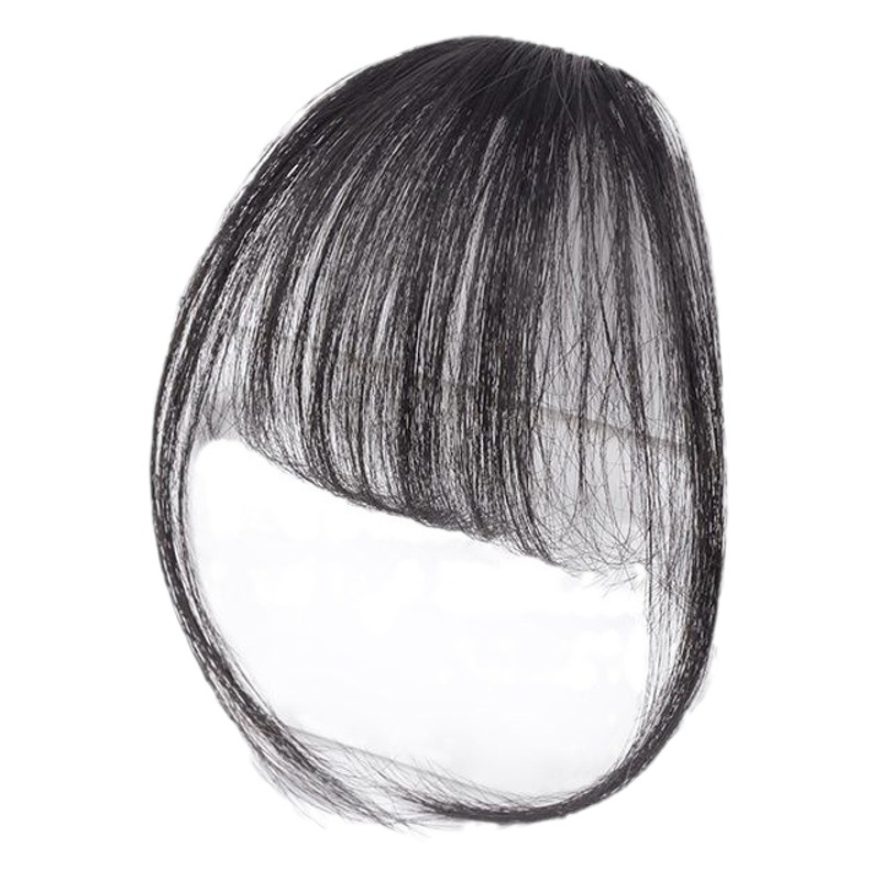 Foreign trade best-selling wig bangs female air bangs with sideburns lengthened forehead seamless invisible bangs wig