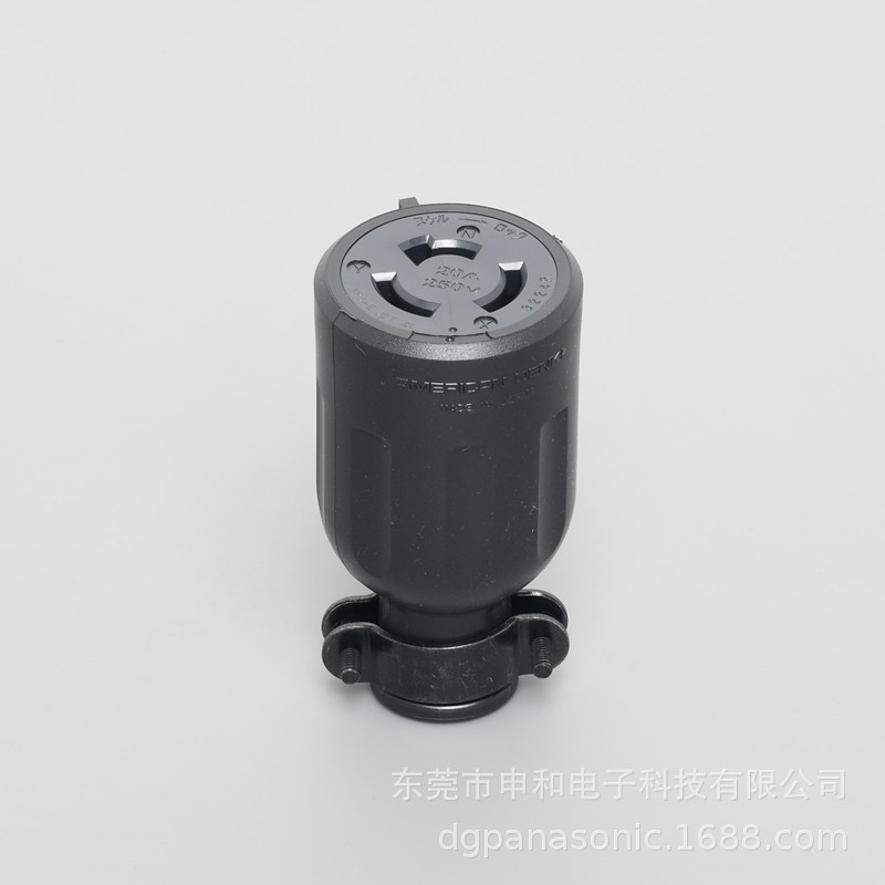 AMERICAN DENKI美国电机引挂形工业插座3224R防脱落插座连接器20A