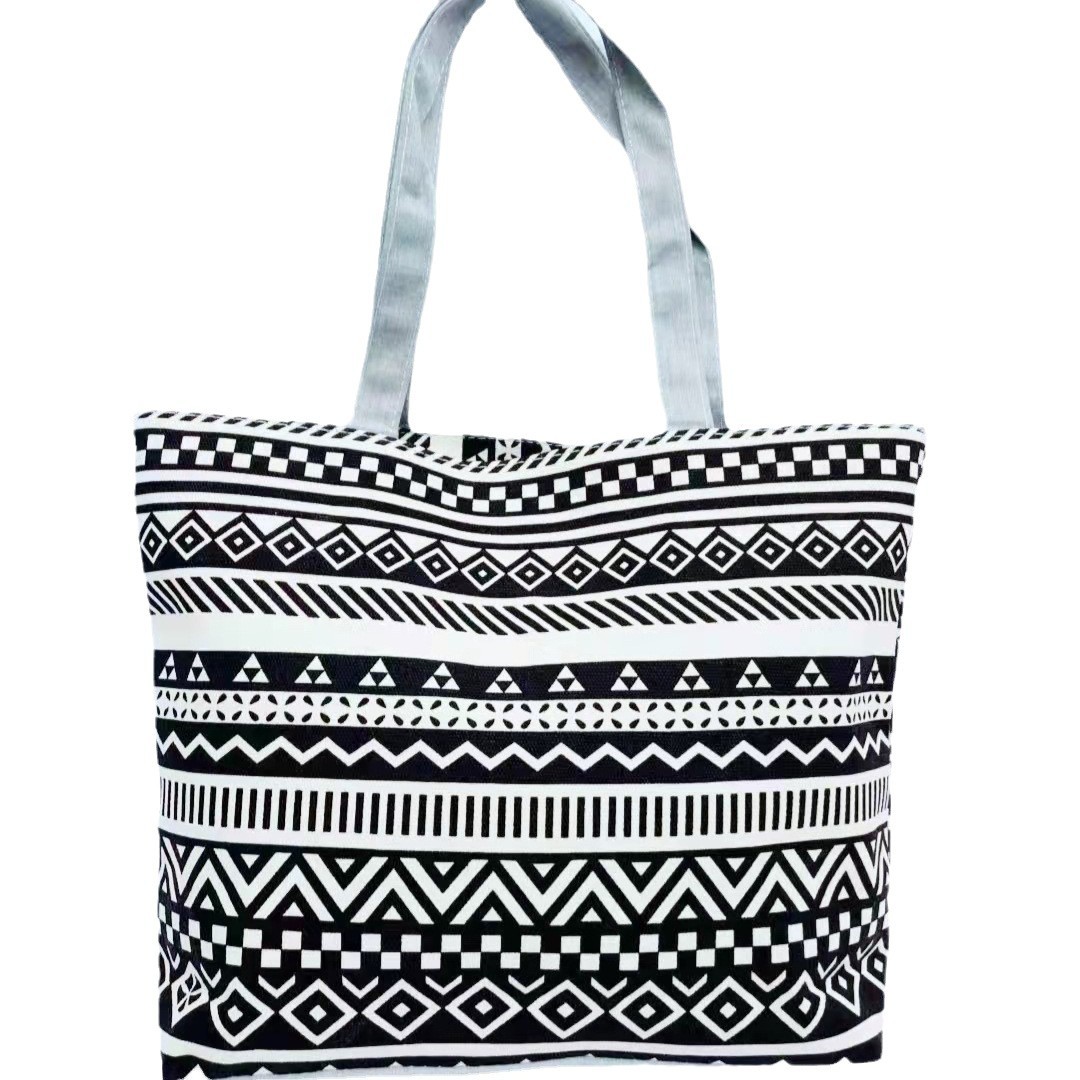 Ethnic double-sided universal shopping bag for mother and baby