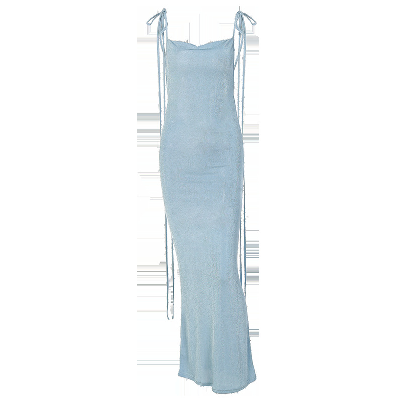 310g Weight Maxi Long Dress Dress Length Type Sleeveless Sleeve Length Sheath Dress Dresses Type Spandex, Polyester Fabric Type Mid Waist Waist Line Daily Occasion Slim Fit Type Solid Color Pattern Summer Season Women'S Gender Patchwork Design Fashion Style Wholesale Women'S Fashion Patchwork Solid Color Daily Sleeveless Sheath Dress 26