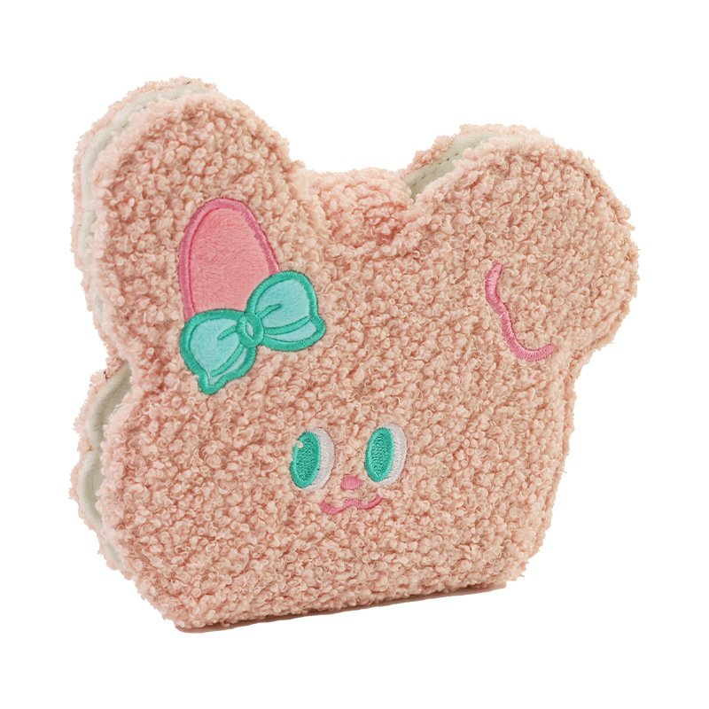 Coreano ins viento de peluche un Gongge tarjeta pequeña álbum de fotos de 3 pulgadas de tarjetas volantes de tela de niñas