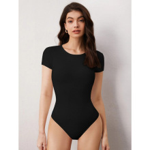N 74162 Solid tight women's bodysuit ��ɫ����Ůʿ���� T ��
