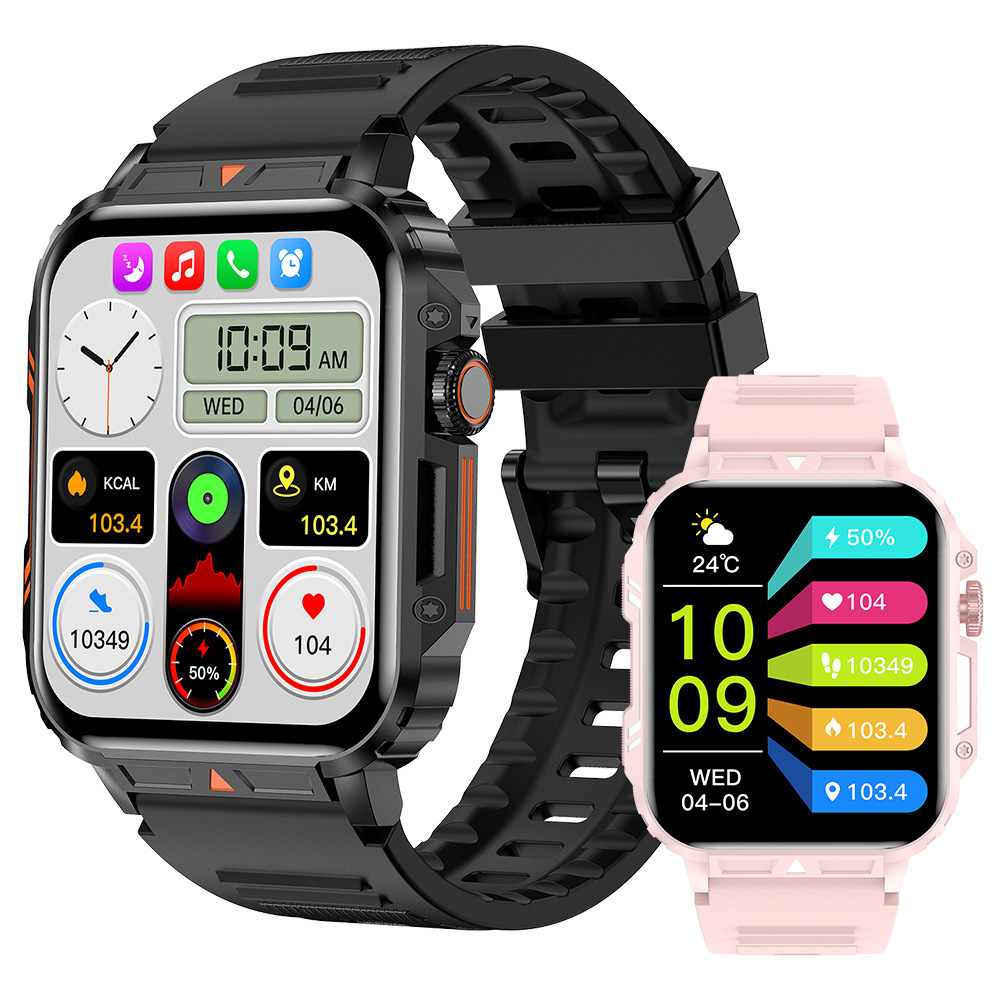 New L81 smart watch Bluetooth call sports pedometer outdoor three waterproof watch phone watch men