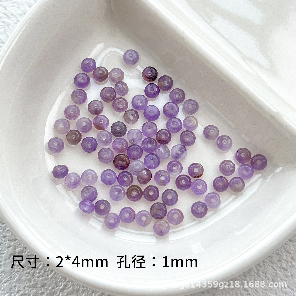 Nuevo ábaco natural chino diafragma plano perlas separadoras de perlas dispersas diy accesorios de joyería de perlas accesorios de material