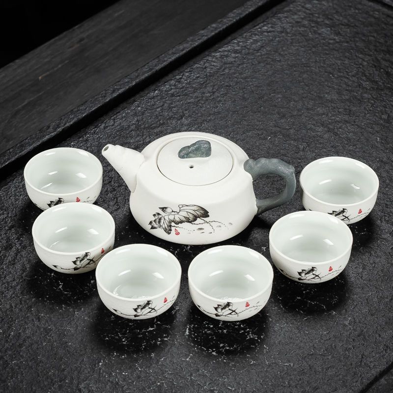 7 머리 눈송이 구름 드래곤 냄비 (선 하트 컵)