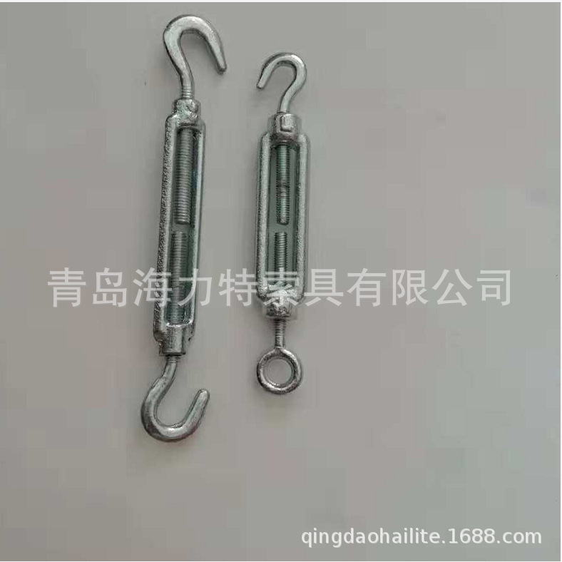 供应din1480花篮螺丝螺栓 开体花兰 玛钢花篮 环钩拉紧器