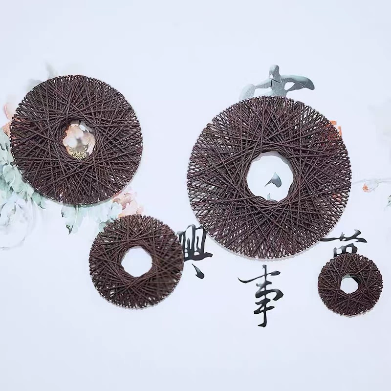 Подготовка кольца летающая тарелка студия мягкий реквизит Тканое кольцо Цветочная композиция настенные украшения окно украшение дома подвесные украшения