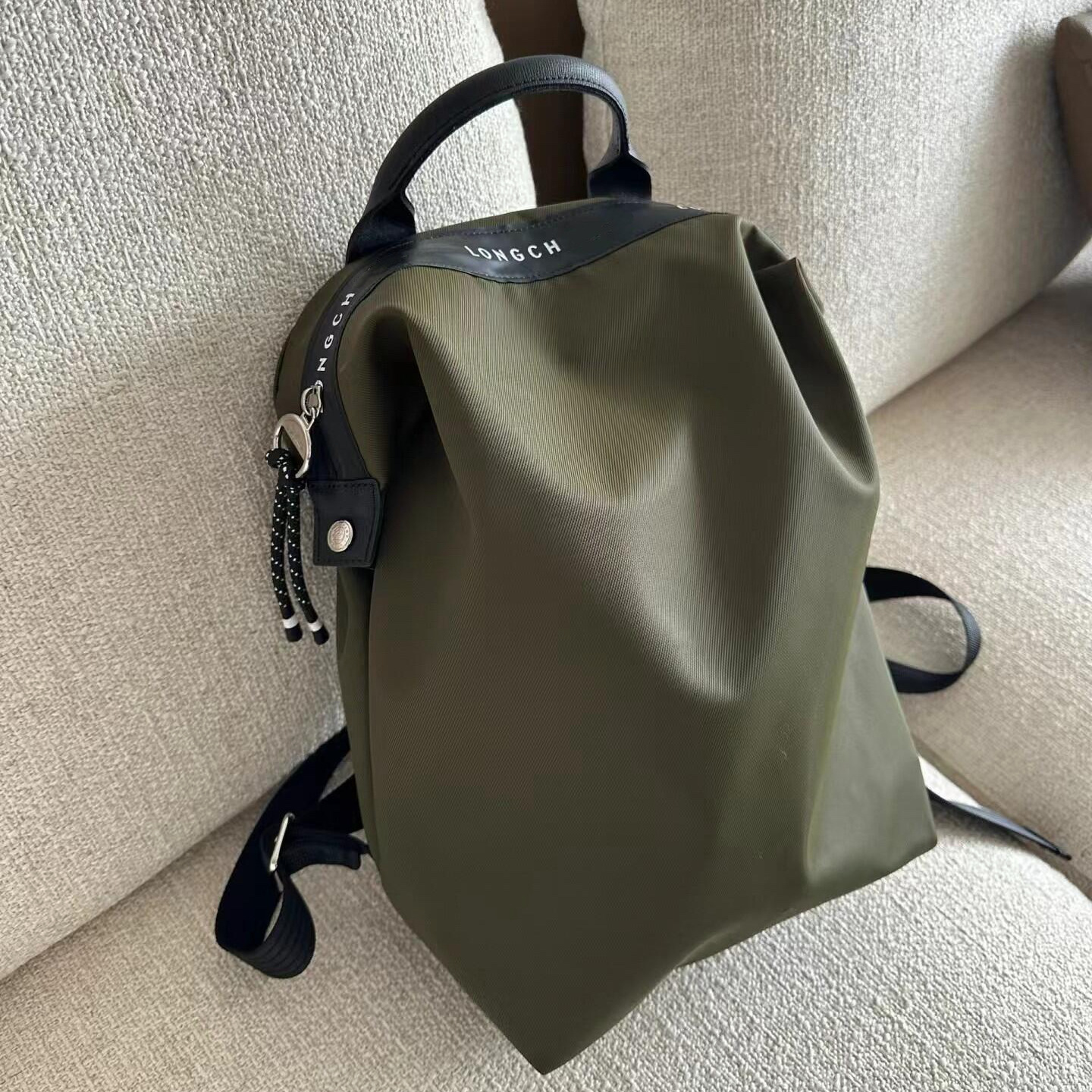 Energy military green backpack