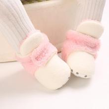 秋冬嬰兒步前鞋0-1歲2女童鞋布底男寶寶保暖3-6-12個月學步棉批發