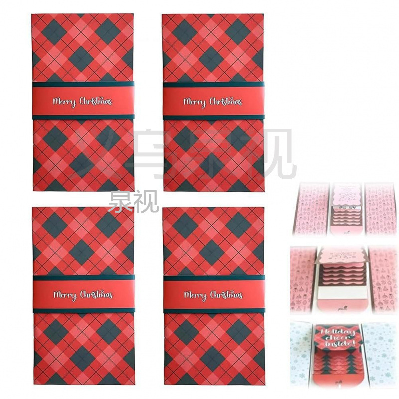 跨境亚马逊创意新款ChristmasGift Card Holder Book圣诞礼品卡册|undefined
