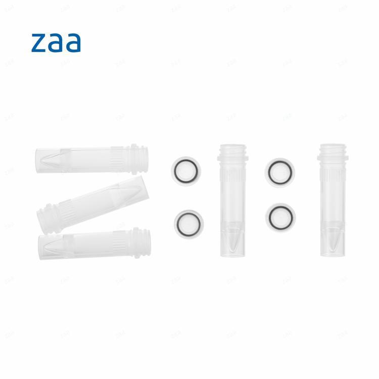 ZAA 螺口管 不漏带O型圈1.5ml橙色黄色绿色可立塑料试管