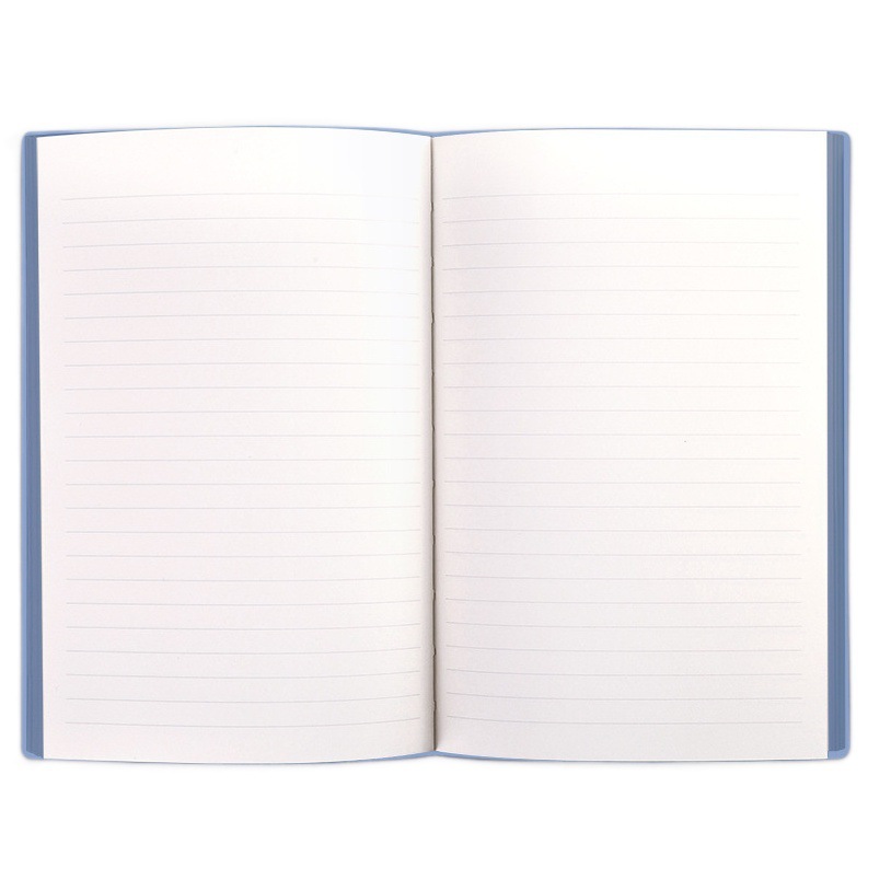 Deli/Deli 22290 Morandi color en forma de U pluma enchufable Bloc de notas de color de cuero suave cuaderno diario pluma