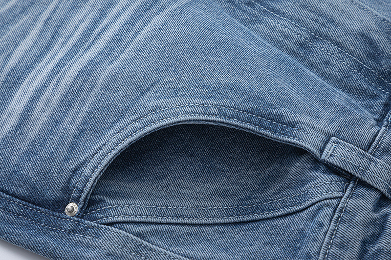 Men's Jeans High Quality Three Dimensional Split Design Trousers_voghion.com