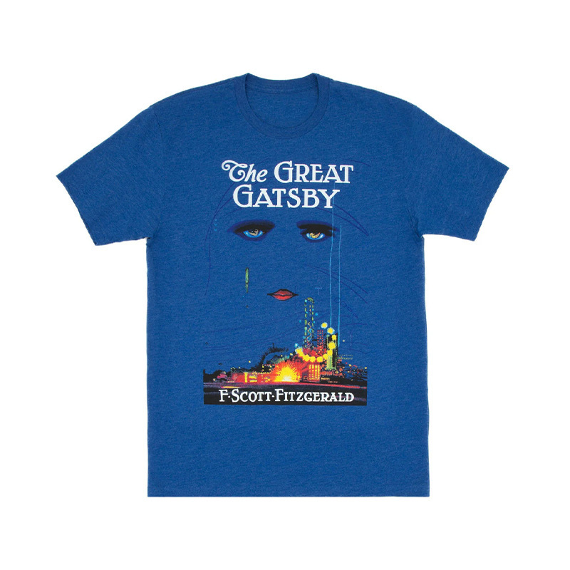 The Great Gatsby Casual Fresh Style Unisex Direct-Print Short-Sleeve T-Shirt