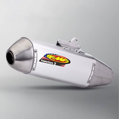 Crf Klx, Motorcycle exhaust pipe - titanium-color