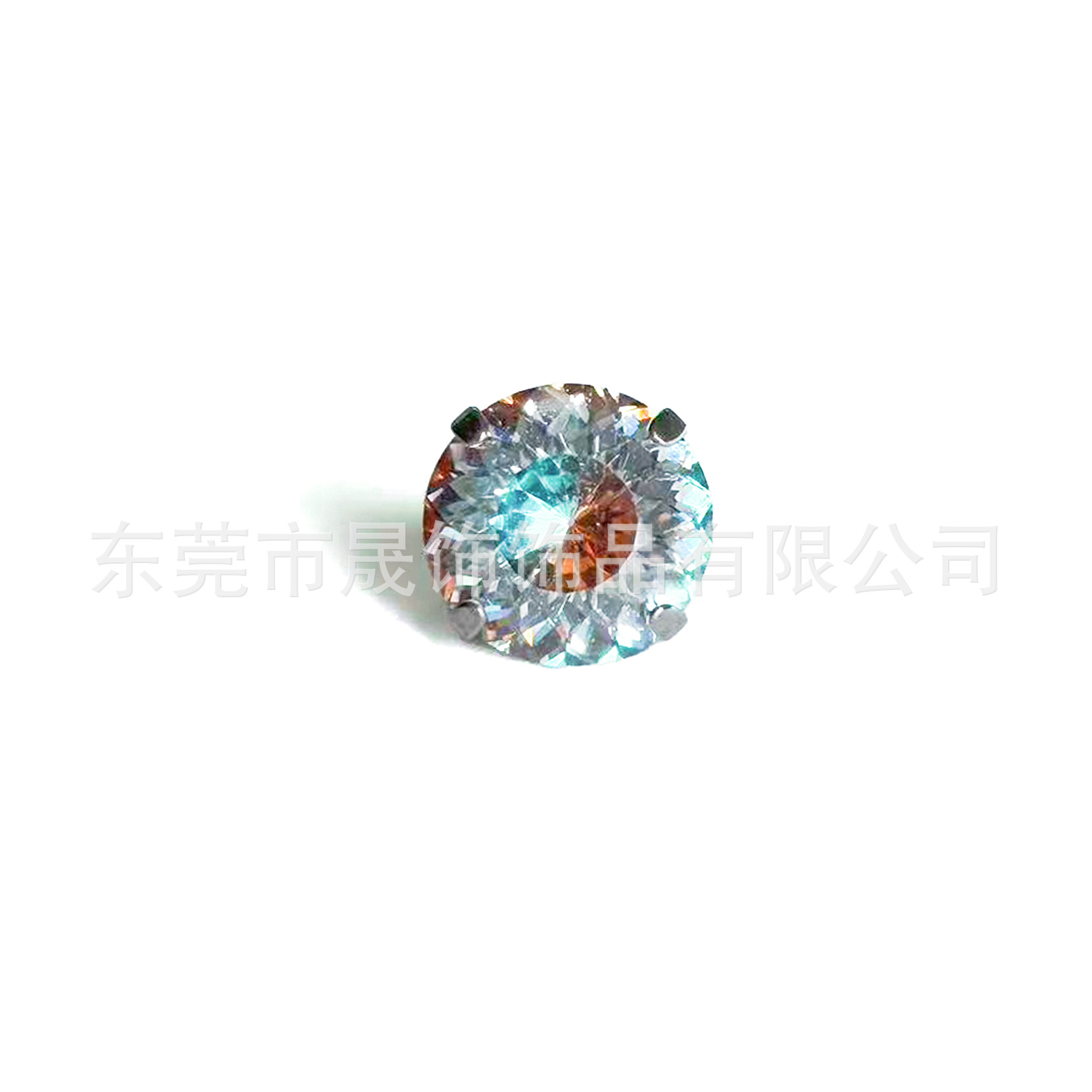 F136 Titanium Alloy Ear Stud Multicolor 鸟巢切爆闪圆 Cubic Zirconia Helix Cartilage Stud Ear 蜗钉 Ear 饰厂家