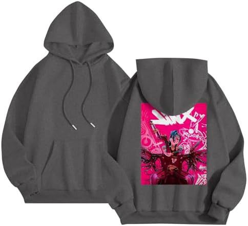 Hoodie for Men Women Arcane League of Legends Art Print Arca