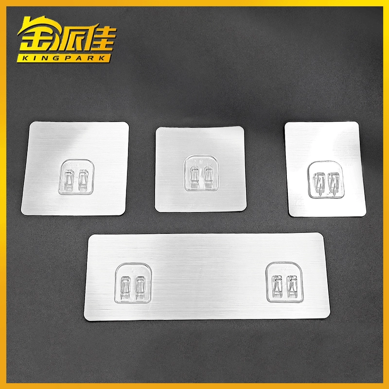 Самоклеящийся бесшовный прозрачный липкий крючок для домашнего использования без перфораторный крючок для ванной хранения мусора ПВХ патч застежка