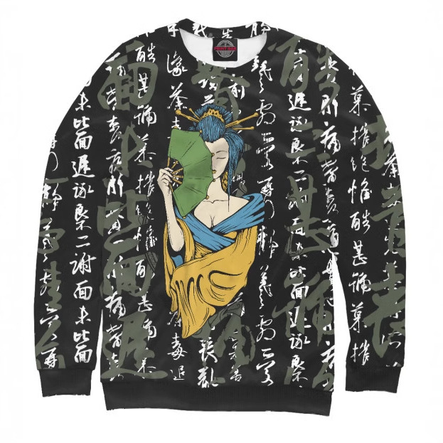 Comercio exterior transfronterizo Rusia venta caliente impresión digital 3D hombres y mujeres con el mismo estilo suelto manga larga hombro suéter de cuello redondo