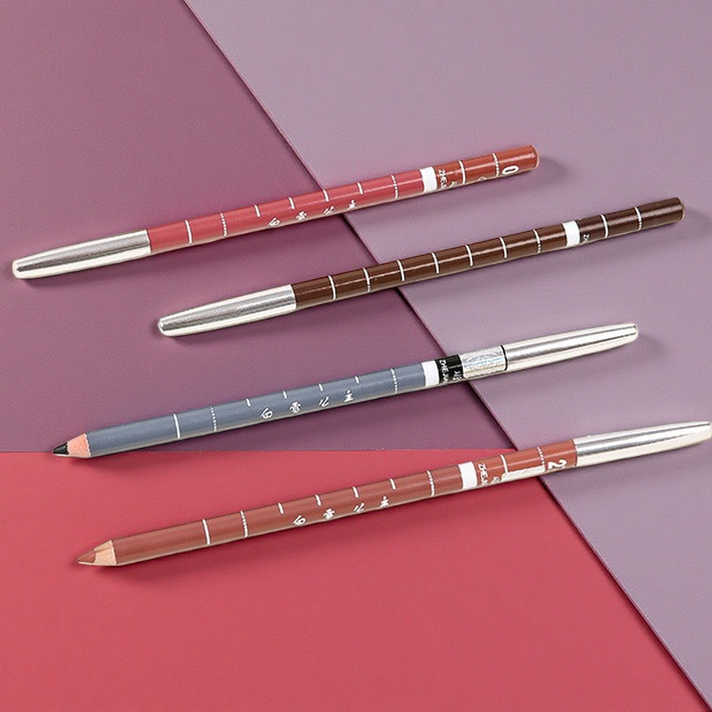 Snow White Lipliner, langanhaltend, farbecht, wischfest, matter Nude-Lippenstift für Damen_voghion.com