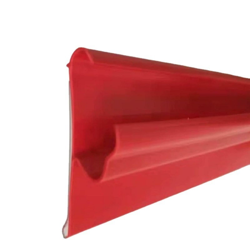 Source factory customized pharmacy warehouse brand strip supermarket shelf transparent outer card label PVC plastic price strip