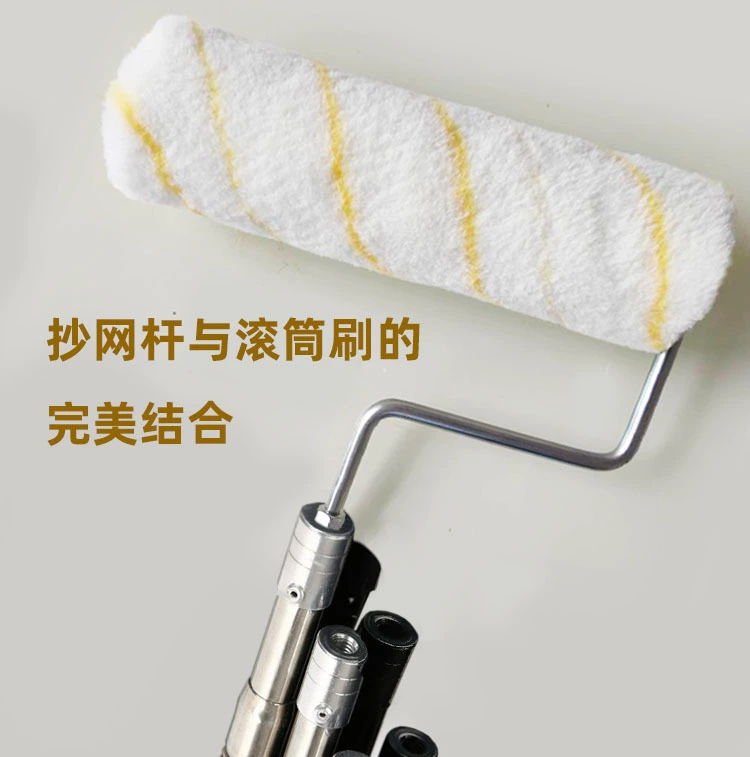 Соответствие сетчатого стержня и барабанной щетки, масляный ролик 9-дюймовый m8 отверстие железный стержень диаметром 8 мм гайка фиксируется