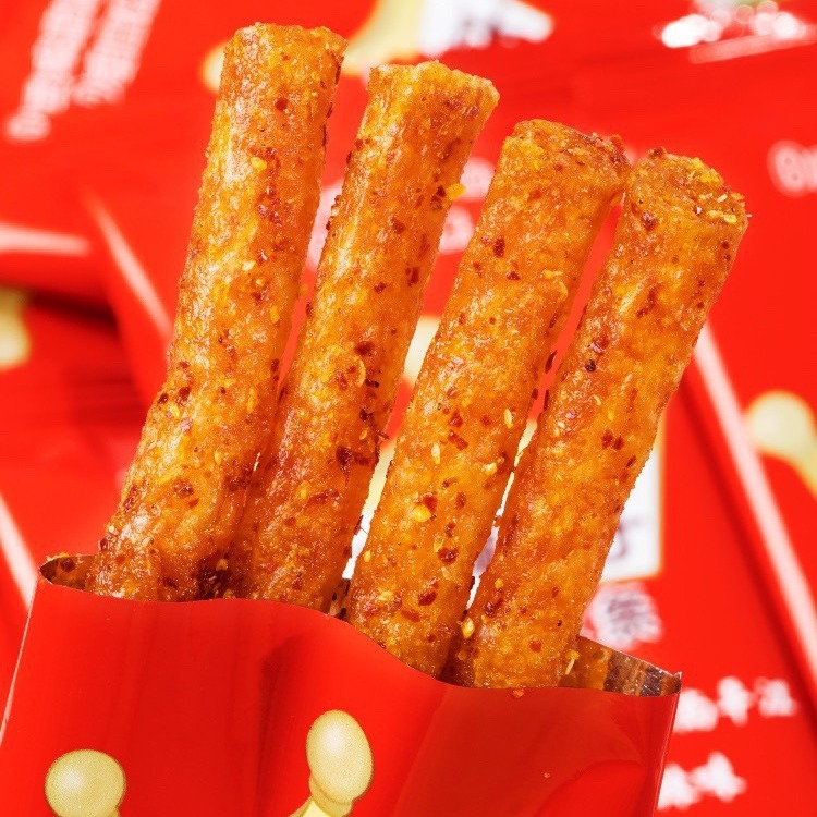 Hottest Hot Pot King Spicy Little Stick 18g*30 Pack Boxed Spicy Snack Food Gift Pack