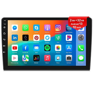 9/10 düymlük dördnüvəli Android avtomobil GPS naviqasiya, simsiz Carplay