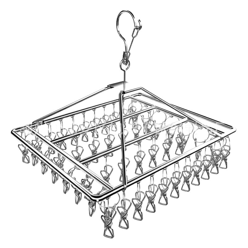 304 stainless steel drying rack socks rack socks rack drying rack windproof clothes rack drying socks rack pants rack pants clip socks clip