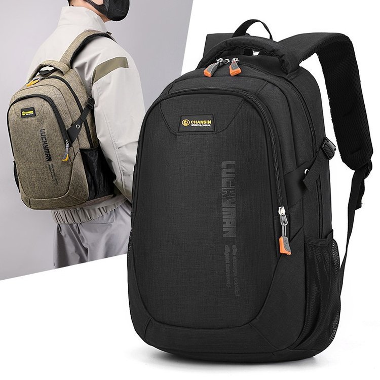 帆布包日韩东南亚男女中性双肩包大容量新版纯棉户外旅行背包