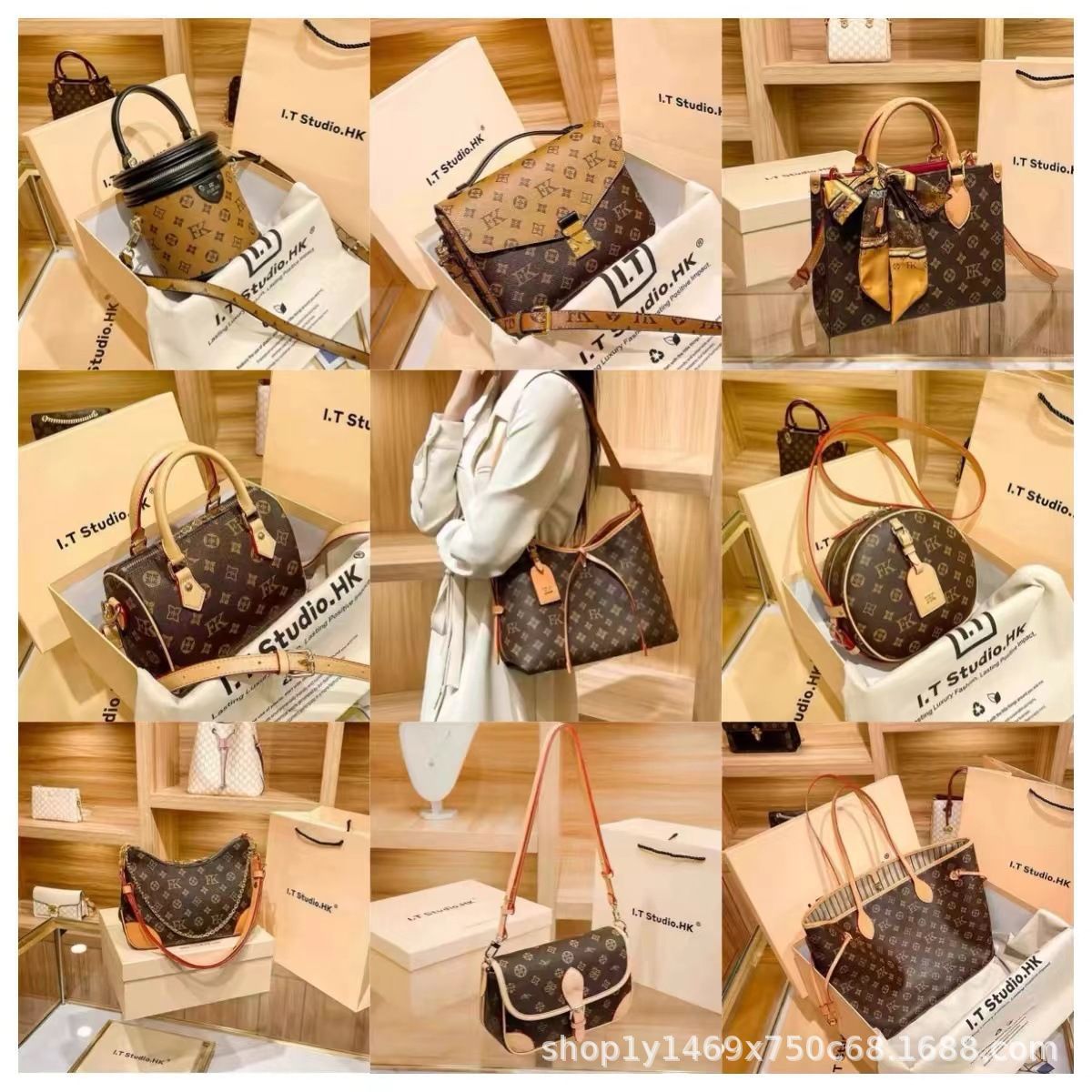 2025 New Women's Bag Shoulder Crossbody Bag Handbag Tote Bag Shopping Bag Baguette Horn Carr Bag