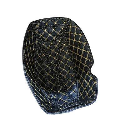 Applicable to Shengshi 350D/E Seat Bucket Pad Rear Seat Toilet Shock Absorbing Protection Pad Sitting Bucket Lining Protection Pad Accessories Modification (Motorcycle cushion) - shengshi-350dm-black
