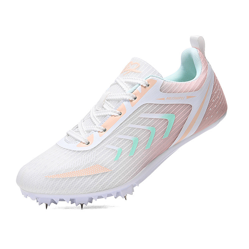Zapatillas de Atletismo y Running para Jóvenes PU, Malla, Caucho Transpirable, Antideslizante para Maratón y Carrera