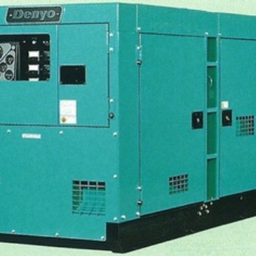 日本电友静音型发电机60KW 柴油发电机组 DCA-90ES进口发电机